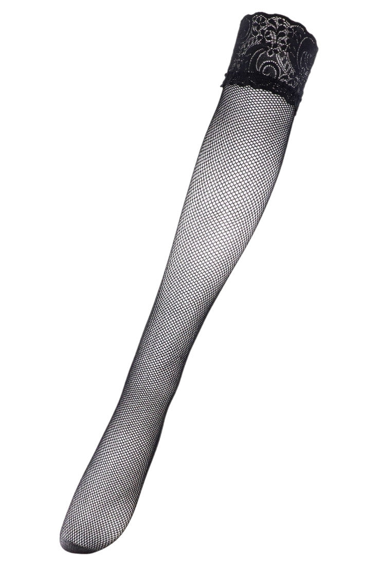Ciorapi sexy din plasa, Pantyhose, Banda adeziva, JY1738, One Size INTL, Negru