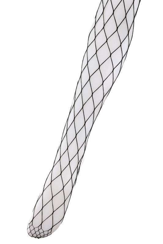 Ciorapi sexy din plasa, Pantyhose, Ochiuri mari, JY1203, One Size INTL, Negru