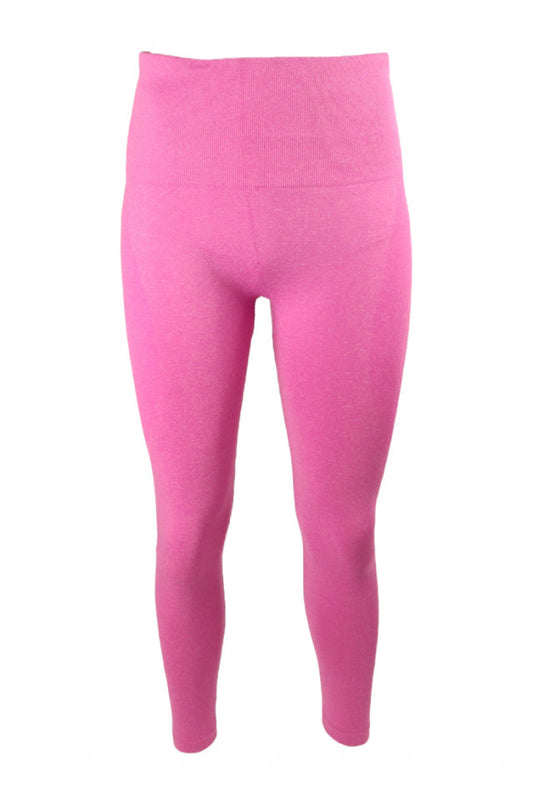 Colanti dama, fitness, talie inalta, NO1078, L, Roz