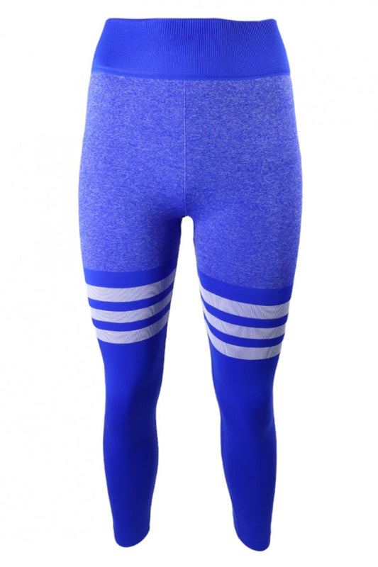 Colanti dama, fitness, talie inalta, NO2299, S, Albastru