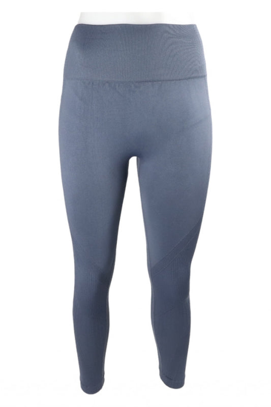 Colanti dama, fitness, talie inalta, NO3056, M, Bleumarin