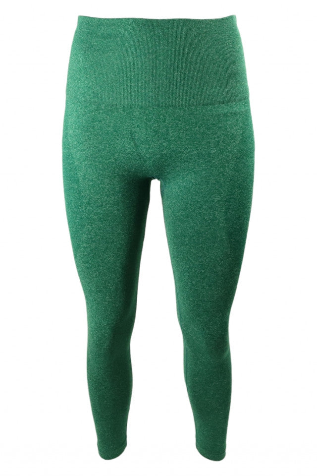 Colanti dama, fitness, talie inalta, NO5096, XL, Verde