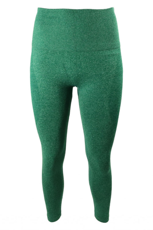 Colanti dama, fitness, talie inalta, NO5096, XL, Verde