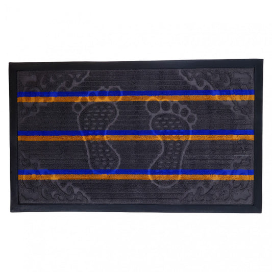 Covoras de usa intrare, antiderapant, Polipropilena, NO756, 44.5 x 73.8 cm, Multicolor