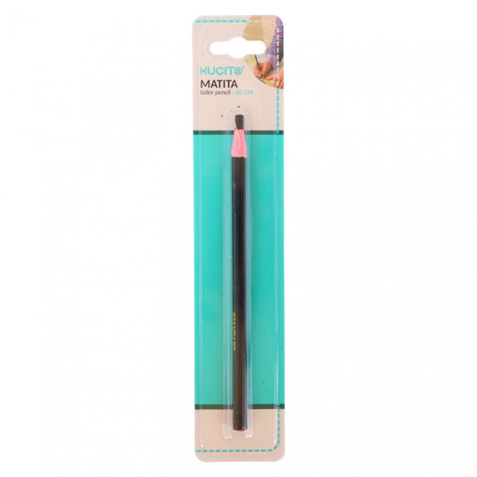 Creion croitorie, NO114, 20 cm, Negru