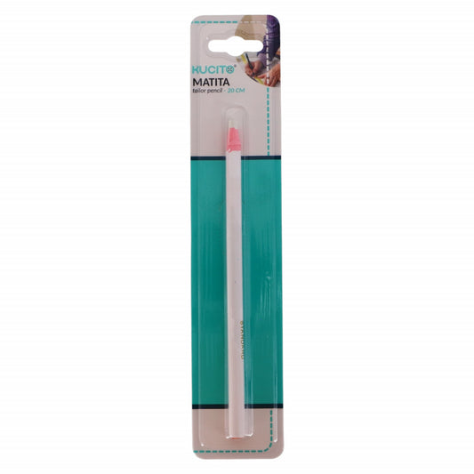 Creion croitorie, NO121, 20 cm, Alb