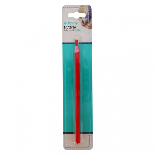 Creion croitorie, NO5140, 20 cm, Rosu