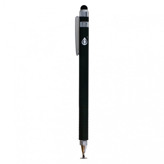 Creion Touch Pen, cu capat dublu pentru tableta, telefon sau laptop, NO9248, Negru