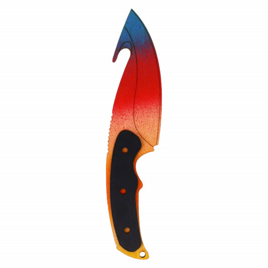 Cutit lemn carambit, NO577, 23.5 x 4.7 cm, Multicolor