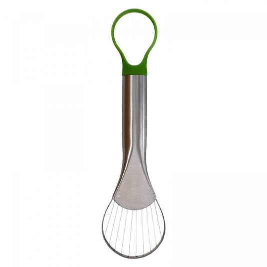 Cutit pentru curatat si feliat avocado, inox, 24.3 cm, Argintiu