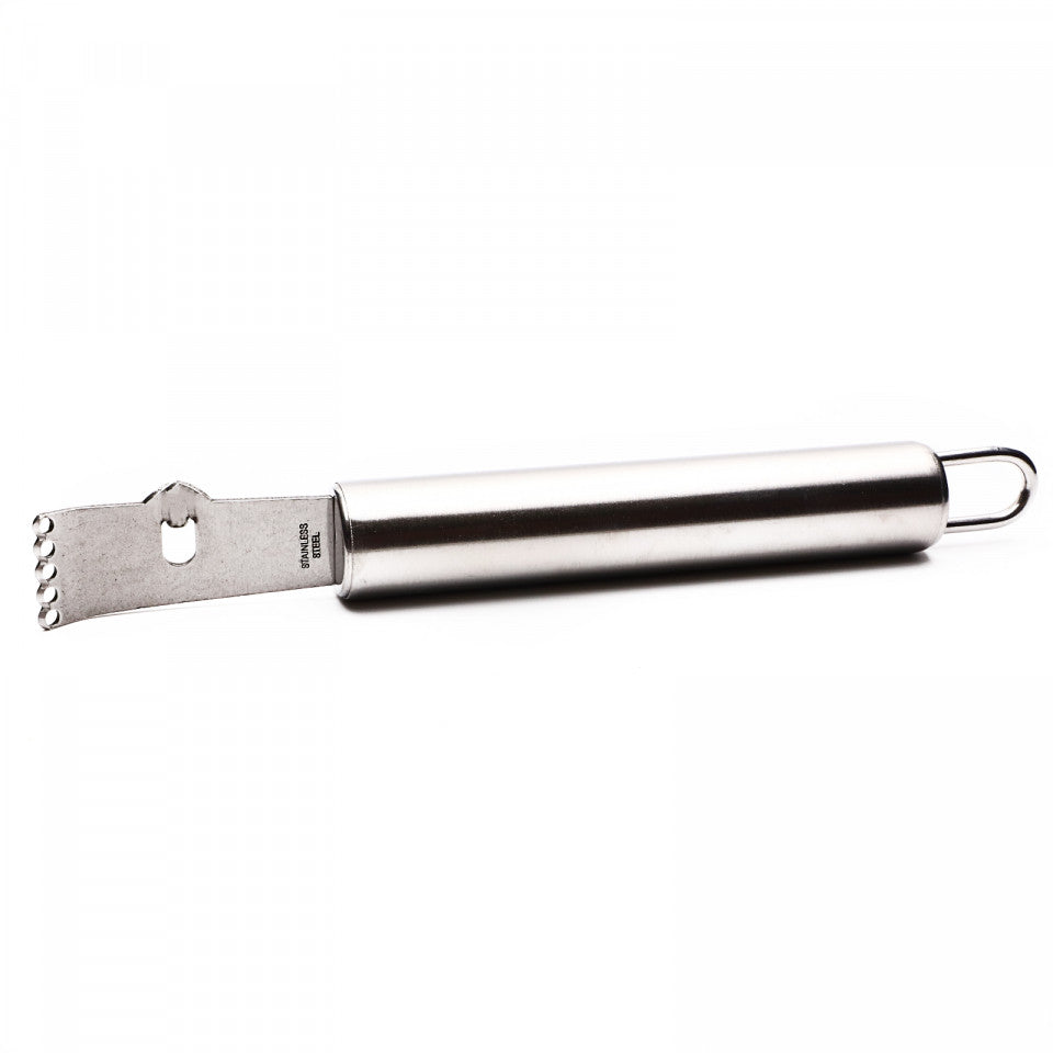 Cutit profesional pentru decorat citrice, inox, 16.5cm x 17mm