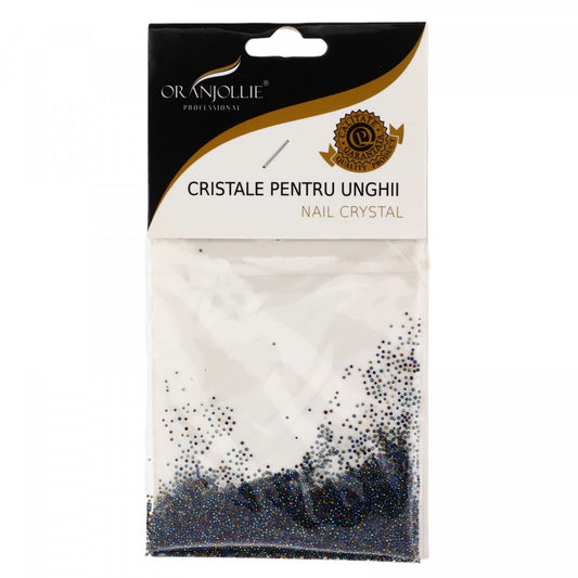 Decor unghii cristal, Pixie dust, 1440 bucati, Albastru