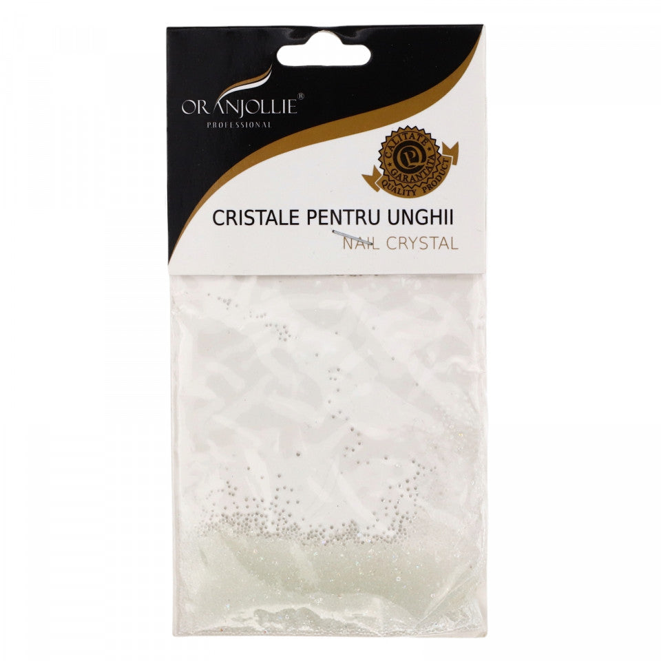 Decor unghii cristal, Pixie dust, 1440 bucati, Transparent