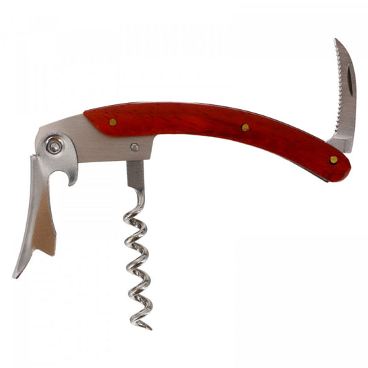 Desfacator sticle vin si bere, NO55, 11 cm, Maro