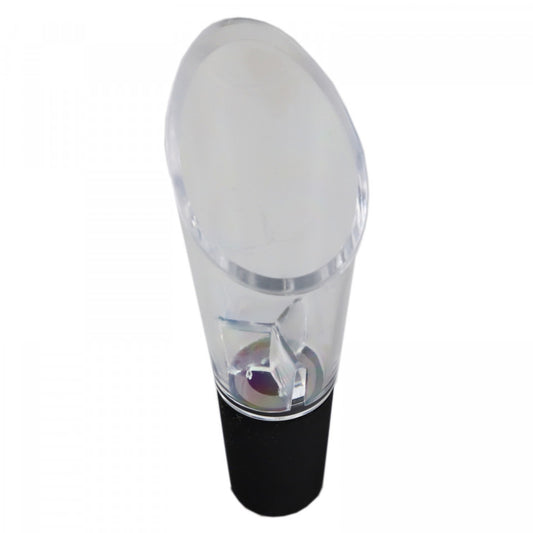 Dop aerator cu picurator pentru sticla de vin, 9.5 cm