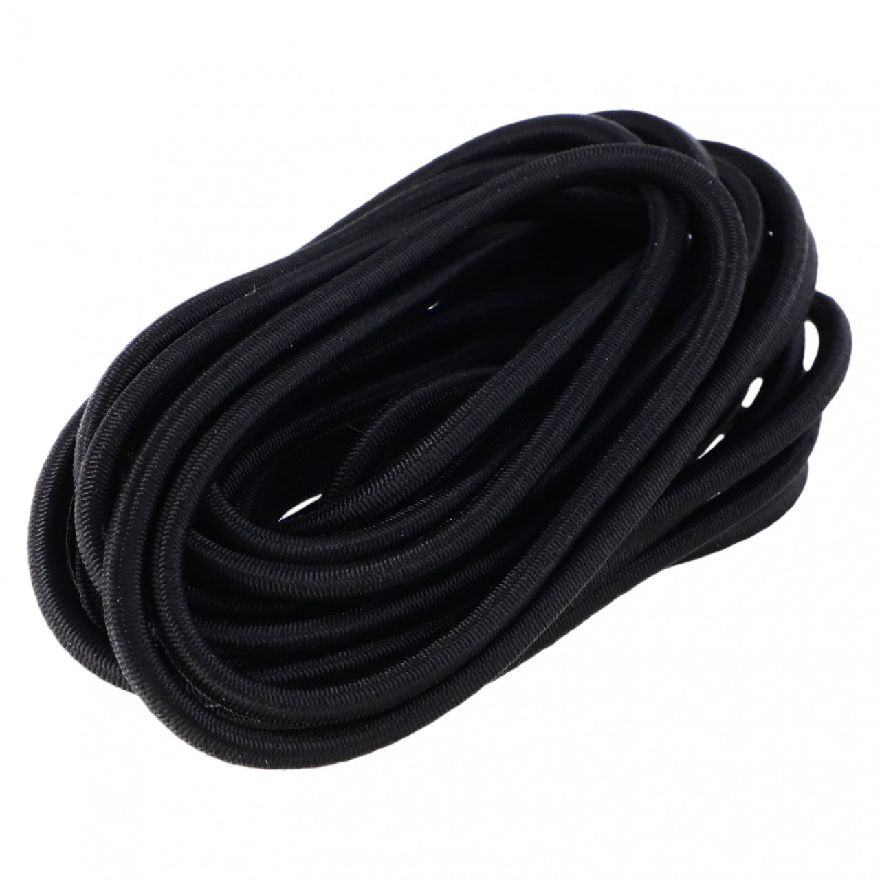 Elastic de croitorie, rotund, N1351, 4 mm x 4 m, Negru