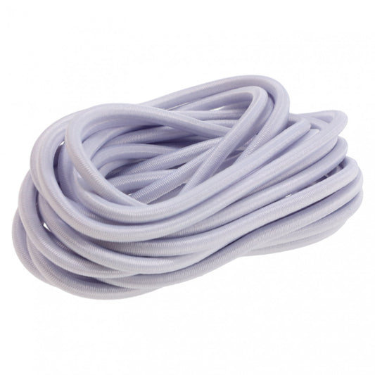 Elastic de croitorie, rotund, NO1382, 4 mm x 4 m, Alb