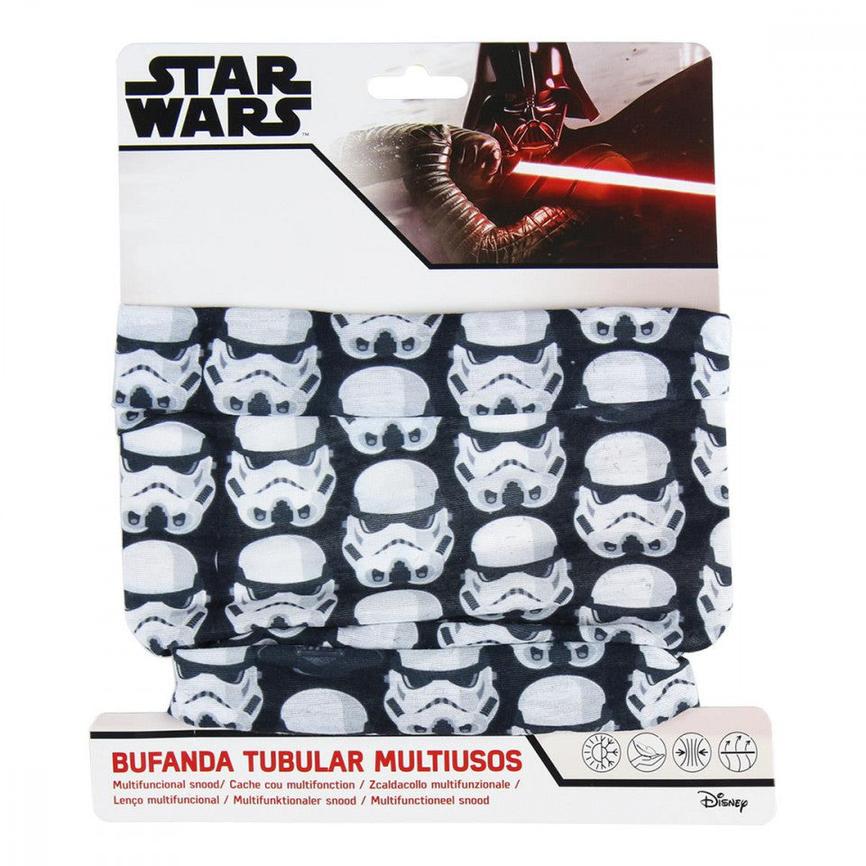 Esarfa Star Wars Stormtrooper, Gri / Negru