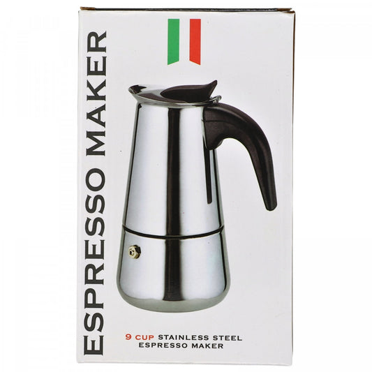 Espressor de cafea pentru aragaz, 9 cesti