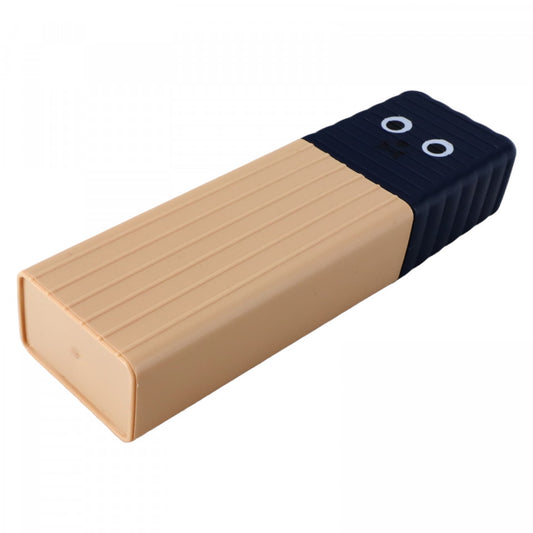 Etui de voiaj pentru periuta de dinti, NO67, 20 x 6 cm, Multicolor