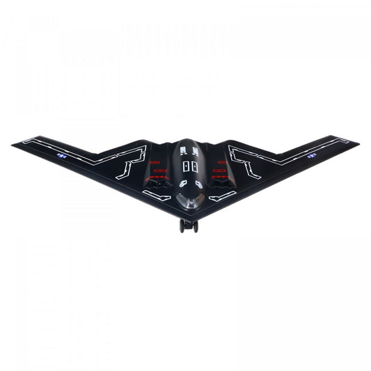 Figurina, Avion de vanatoare, Bombardier invizibil, NO4539, 27 cm, Negru