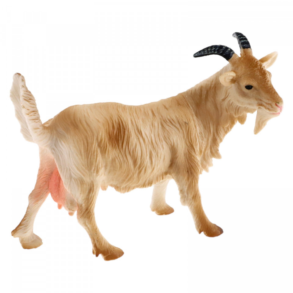 Figurina, Capra, NO6792, 16 cm, Alb