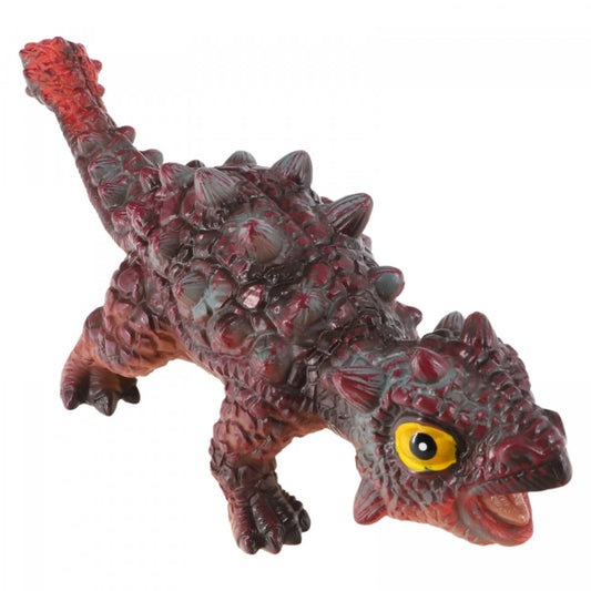 Figurina Dinozaur, Ankylosaurus, cu sunet, 26.3 cm, Multicolor