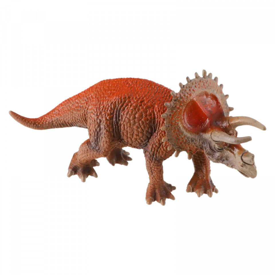 Figurina Dinozaur Styracosaurus, NO309, 19.5 cm, Maro