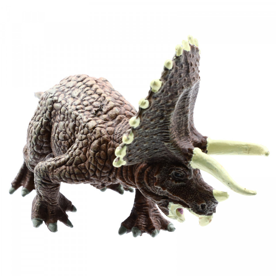 Figurina dinozaur, Triceratops, 16 cm