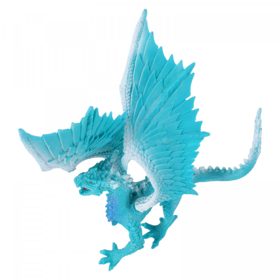 Figurina, Dragonul de Turquoise, 22 cm, Bleu