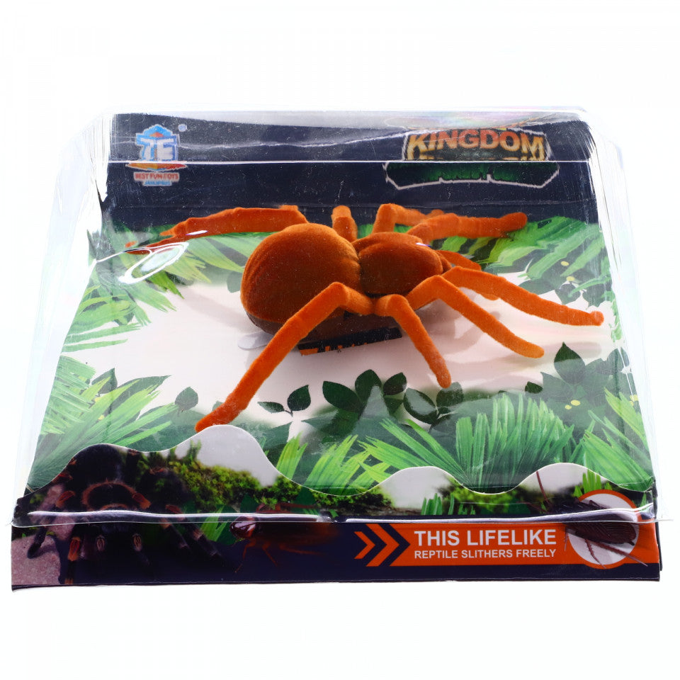 Figurina Tarantula cu functie de miscare, Animal Kingdom, 10 cm