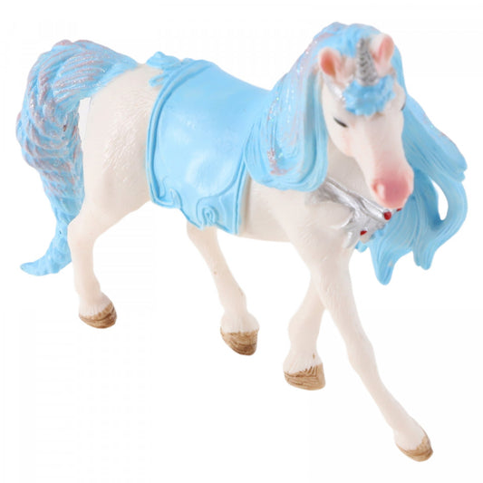 Figurina Unicorn, NO808, 16 cm, Alb