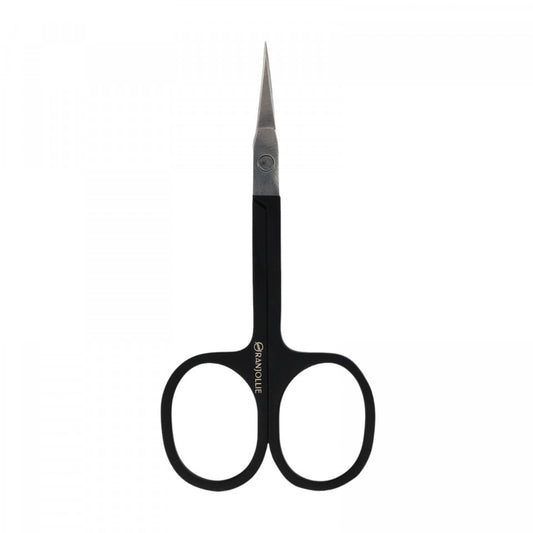 Forfecuta profesionala dreapta, pentru cuticule, manichiura, Oranjollie, 9 cm, Negru