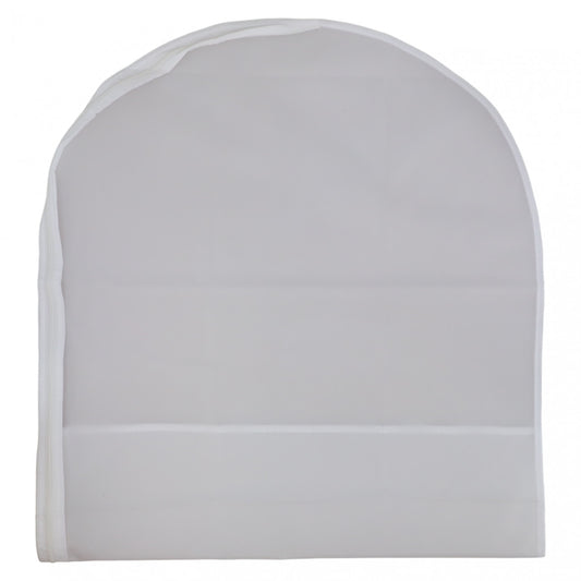 Husa pentru protectie haine, NO3118, 60 x 80 cm, Alb