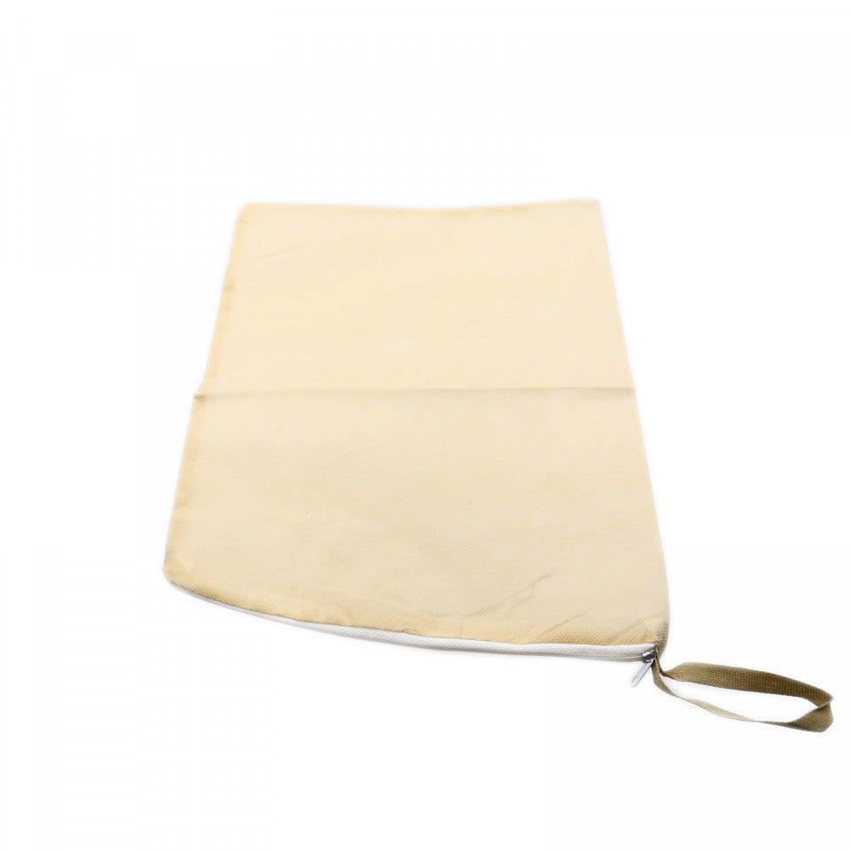 Husa/saculet incataminte pentru depozitare, organizare sau transport, 25 x 25 cm, Bej