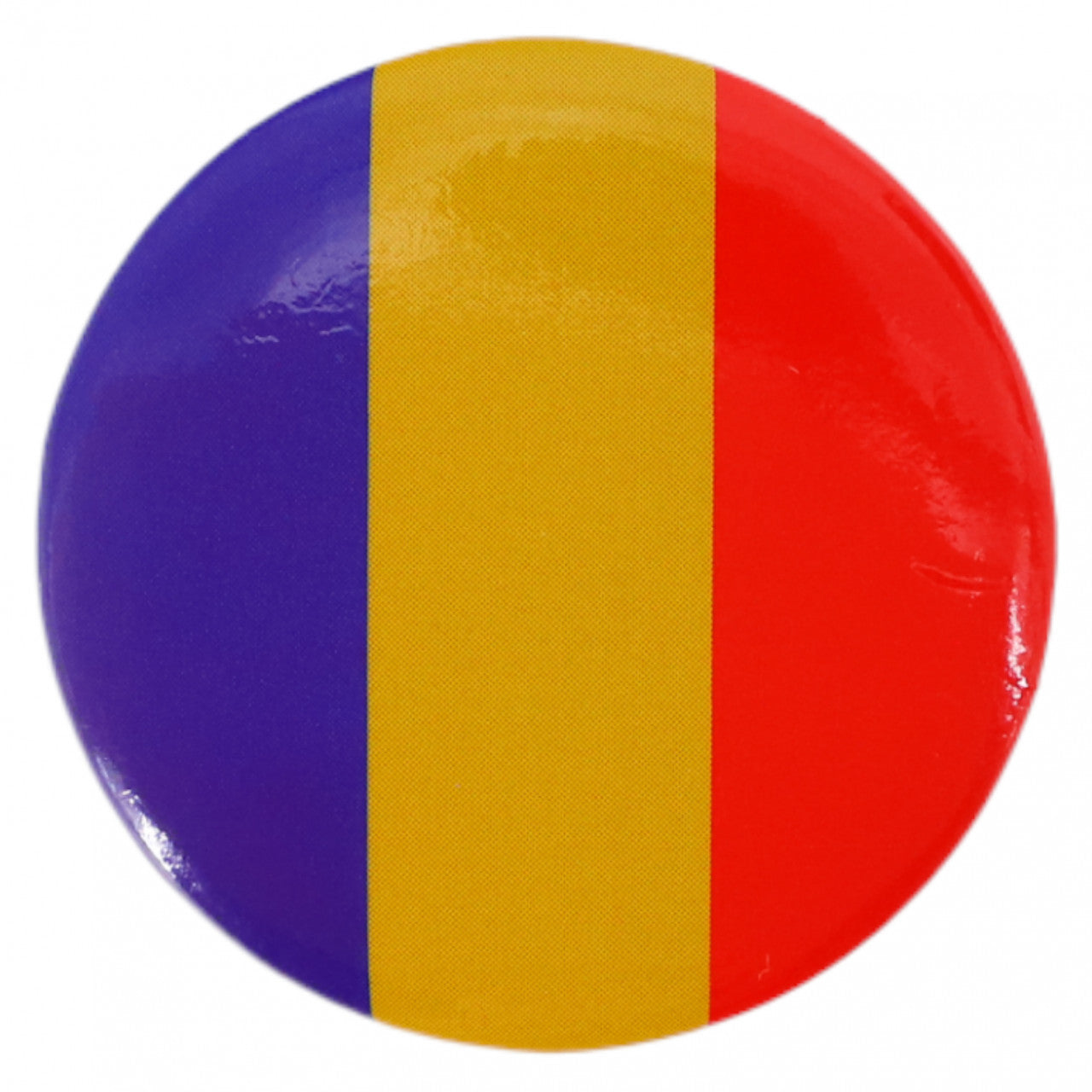 Insigna, Steag Romania, rotund, NO913, 3 cm, Multicolor