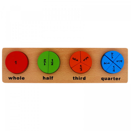 Joc educativ, Sa invatam fractii matematice, Multicolor
