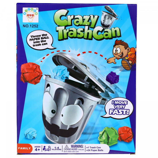 Joc interactiv, Crazy trash can, 4 jucatori, 4 ani