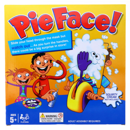 Joc interactiv, Pie Face, 5 ani