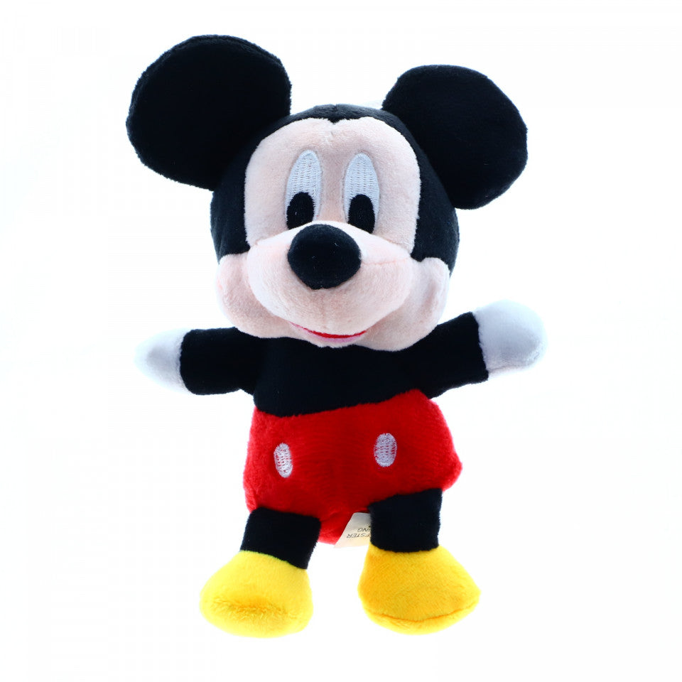 Jucarie de plus Mickey Mouse, Cumperio, 18 cm, Rosu