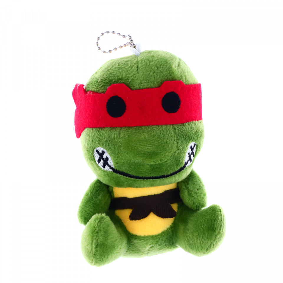 Jucarie de plus, Teenage Mutant Ninja Turtles, Testoarele Ninja, Raphael, 11 cm