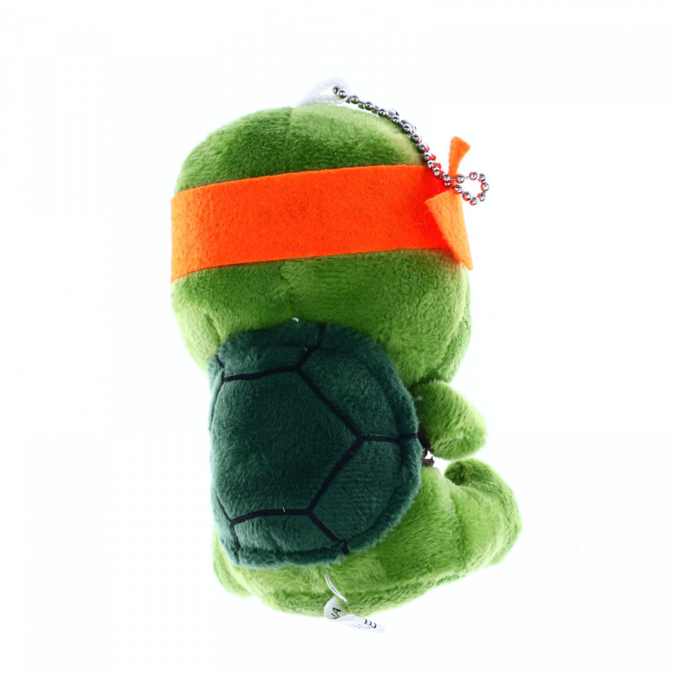 Jucarie de plus, Teenage Mutant Ninja Turtles, Testoarele Ninja, Michelangelo, 11 cm