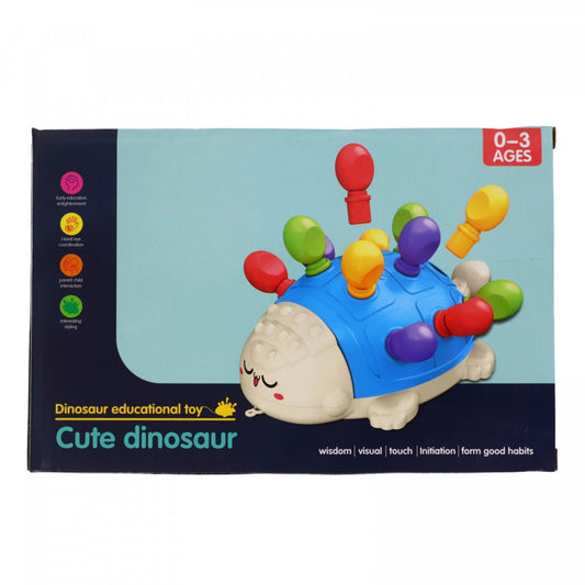 Jucarie interactiva, Dinozaurul frumusel, NO55, 0 - 3 ani, Multicolor