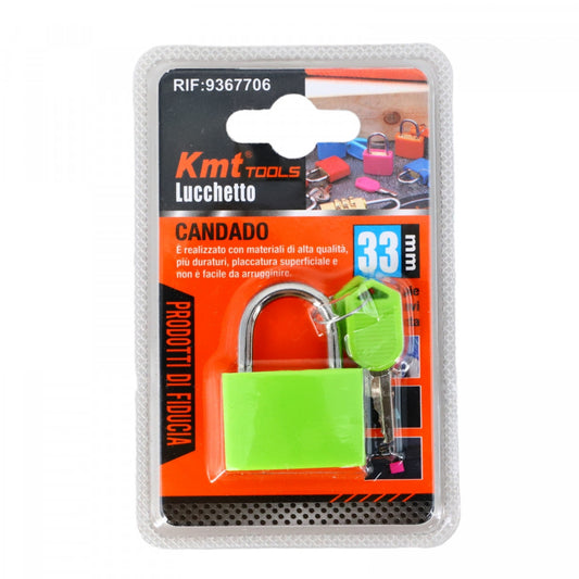 Lacat mic, NO856, 33 mm, Verde