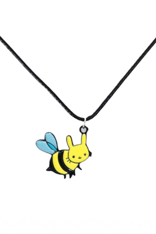 Lantisor cu pandantiv, Albina, NO1072, 50 cm, Multicolor