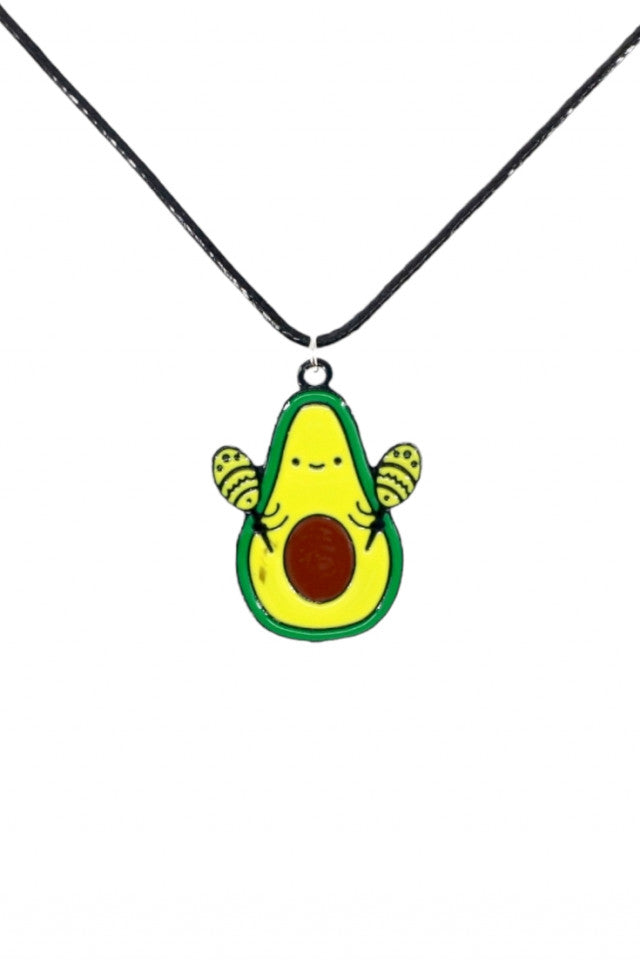 Lantisor cu pandantiv, Avocadoul cantaret, NO1012, 50 cm, Multicolor