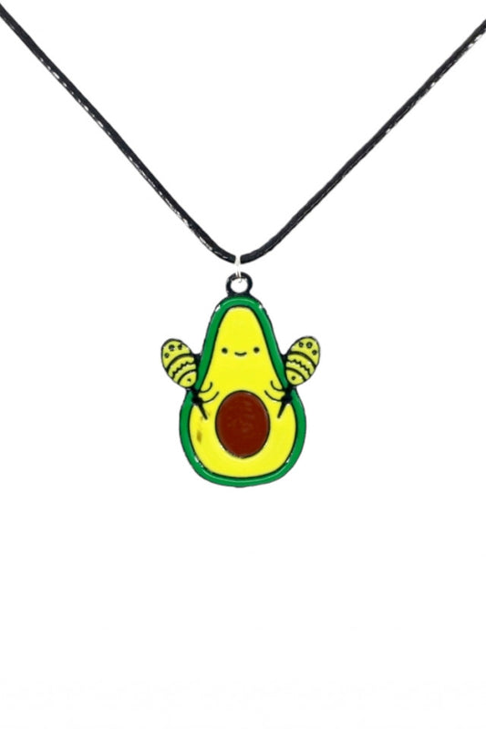 Lantisor cu pandantiv, Avocadoul cantaret, NO1012, 50 cm, Multicolor
