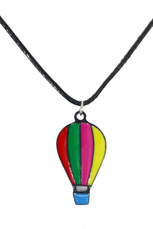Lantisor cu pandantiv, Balon cu aer cald, NO1058, 50 cm, Multicolor