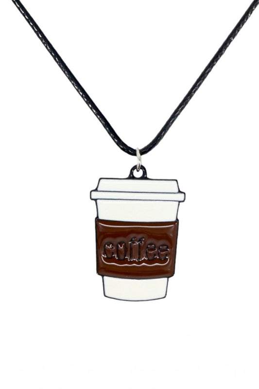 Lantisor cu pandantiv, Caffe Latte, NO1037, 50 cm, Multicolor