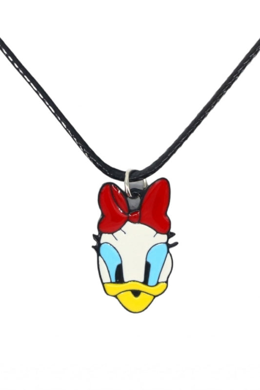 Lantisor cu pandantiv, Daisy Duck, NO1064, 50 cm, Multicolor